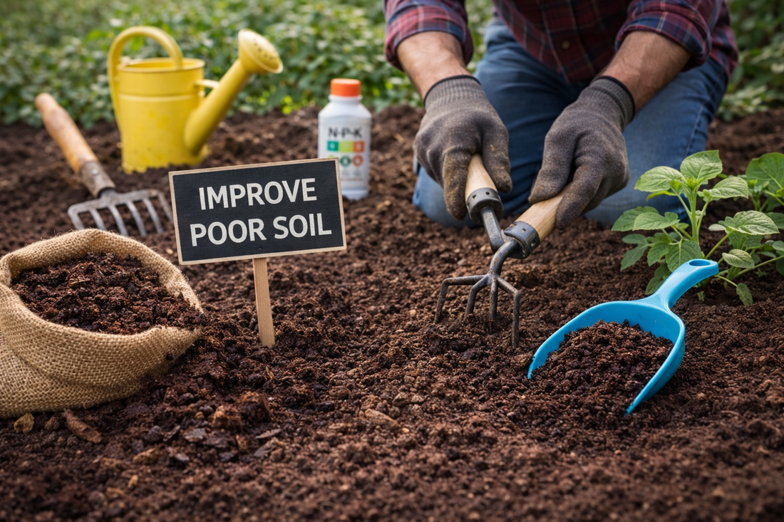 How to Improve Poor Garden Soil Fast (Without Replacing Everything)