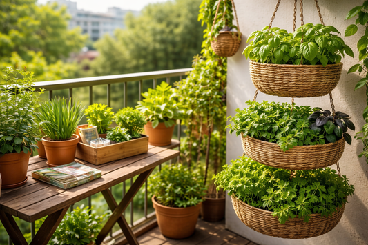 The Easiest Way to Grow Herbs on a Balcony This Spring