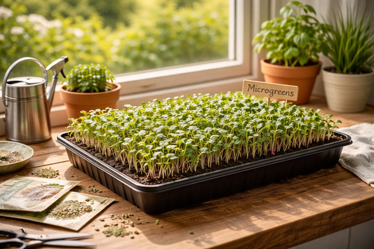 How to Grow Microgreens at Home in Just 7 Days