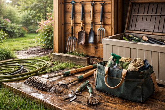 How to Store Garden Tools Properly After Rain