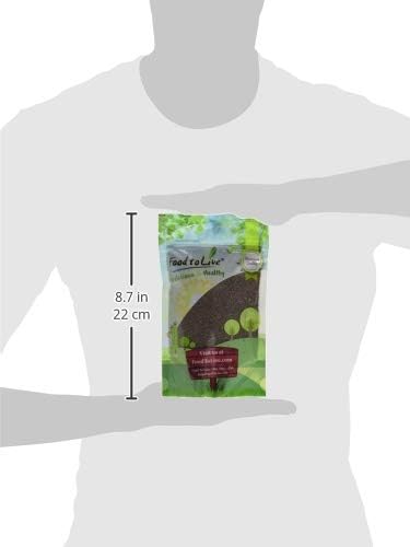 Food to Live Broccoli Seeds for Sprouting, 8 Ounces – Vegan, Kosher, Sirtfood, Bulk. Rich in Sulforaphane, Vitamin C, Vitamin A. Great for Growing Sprouts, Microgreens. High Germination Rate