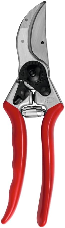 Felco F2 Pruning Shears – 9.25" Swiss-Made Garden Clippers for Professional Pruning | Hand Pruners for Gardening | Garden Tool Cutter with Precision Bypass Blade, Aluminum Body, Replaceable Parts