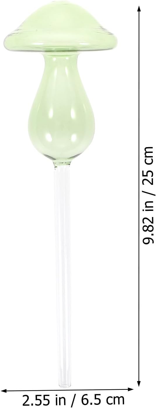 Mushroom Self Watering Bulbs Plant Watering Globes for Indoor Outdoor Garden Dropper Suitable for Potted Plants and Greenhouse Use Random Color Random Color