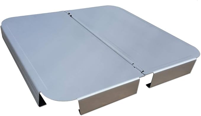 Deck Defender & Grass Guard PAD - Fire Pit Base & Heat Shield - Metal Fireproof Pad for Under Fire Pit - Heat Resistant Protector for Outdoor Deck, Grass, Patio - Protect Surfaces from Heat Damage