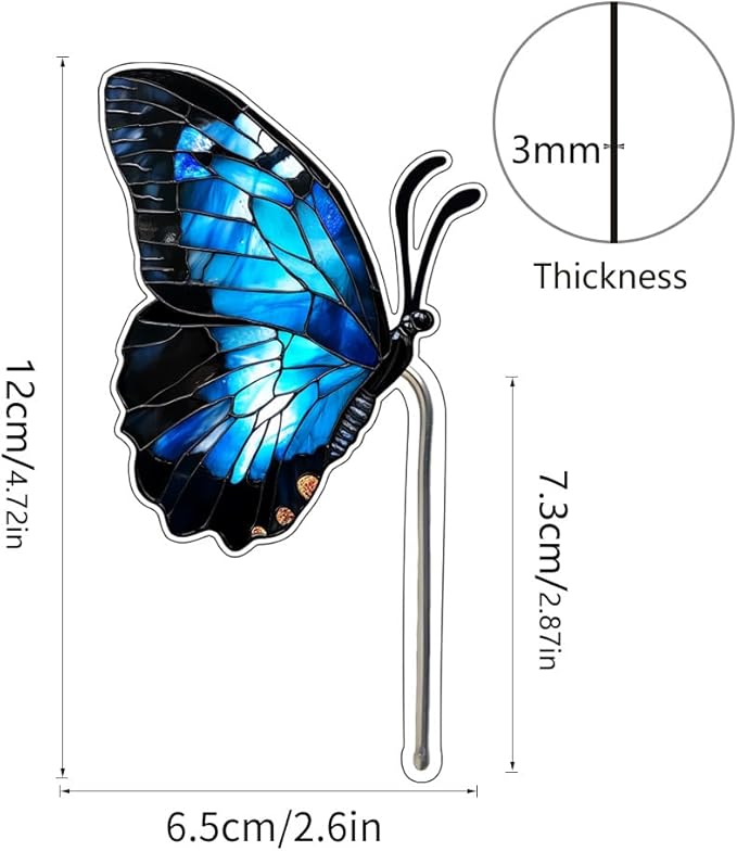 Hanging Planters for Indoor Outdoor Plants – Butterfly Design Hanging Pots, Rustic Farmhouse Garden Decor for Porch Balcony, Decorative Planters & Gift Ideas for Mom (22)