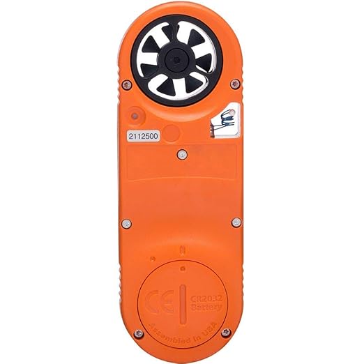 Kestrel 3000 Pocket Weather Meter / Heat Stress Monitor, Orange