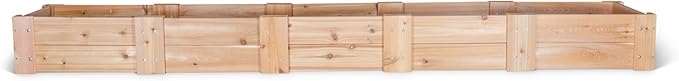 Infinite Cedar Premium Cedar Raised Garden Bed (2' x 10' x 11" H)