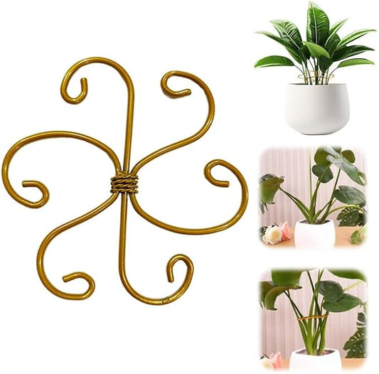 Monstera Plant Support Durable Stabilizer Grapple Holder,Plant Accessories Stable Plant Stem Support Stakes for Outdoor & Indoor Growing Climbing Plant Care Thriving Growth (1, Flower)