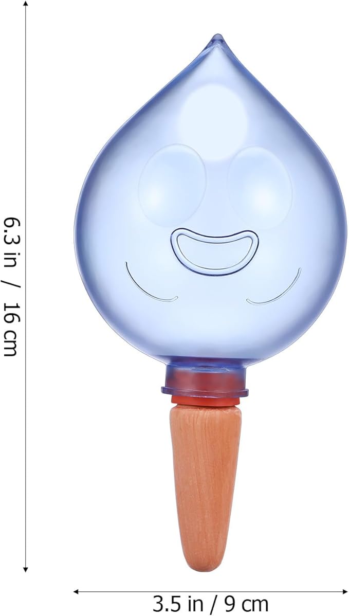 3pcs Self Watering Globes for Plants Portable Automatic Watering Bulbs with Garden Plant Device for Indoor and Outdoor Use Green Blue Pink