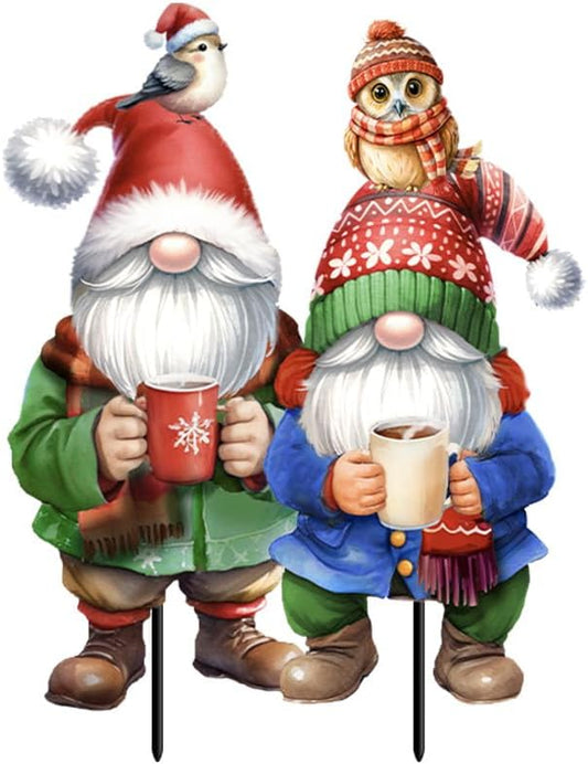 Briarwood Lane Warm Wishes Gnomes Metal Art