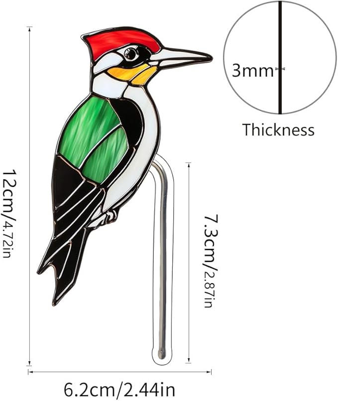 Hanging Planters for Indoor Outdoor Plants – Hummingbird Design Hanging Plant Pots, Rustic Farmhouse Garden Decor for Porch Balcony Yard, Decorative Flower Baskets & Unique Gifts for Mom (9)