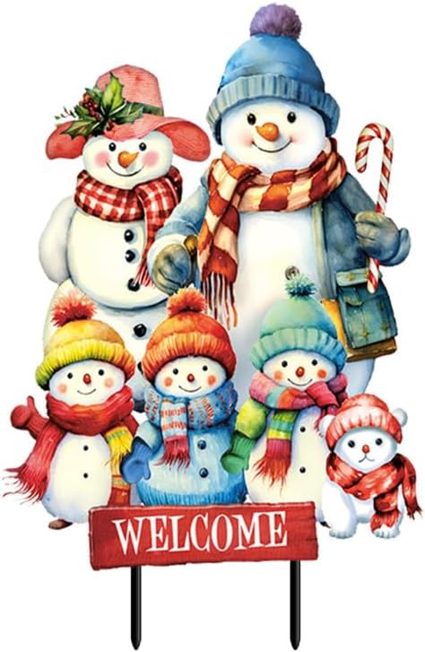 Briarwood Lane Snow Family Metal Art