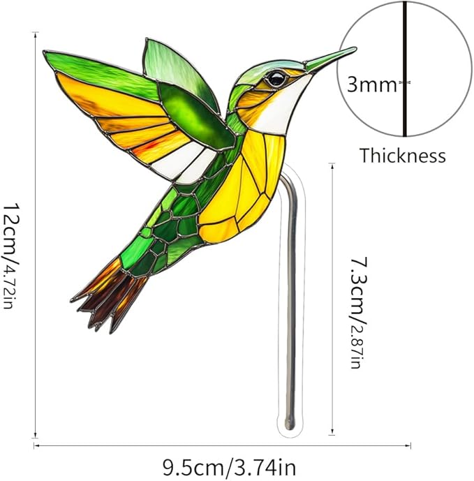 Hanging Planters for Indoor Outdoor Plants – Hummingbird Design Hanging Plant Pots, Rustic Farmhouse Garden Decor for Porch Balcony Yard, Decorative Flower Baskets & Unique Gifts for Mom (14)