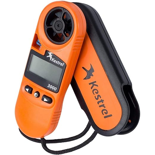 Kestrel 3000 Pocket Weather Meter / Heat Stress Monitor, Orange