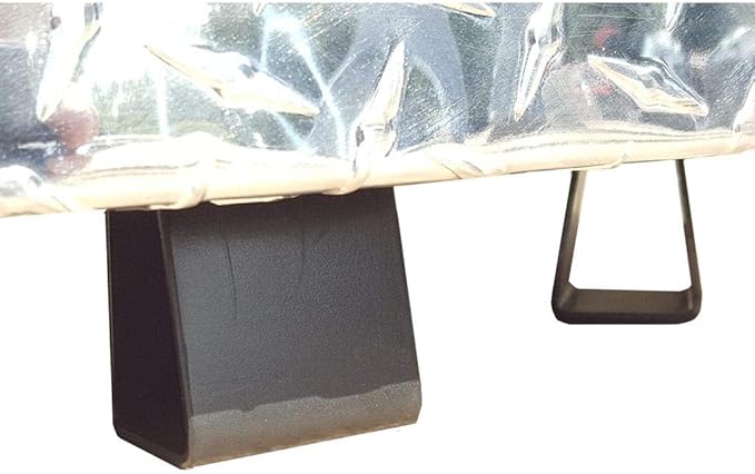 Deck Defender & Grass Guard MAX - Fire Pit Base & Heat Shield - Metal Fireproof Pad for Under Fire Pit - Heat Resistant Protector for Outdoor Deck, Grass, Patio - Protect Surfaces from Heat Damage