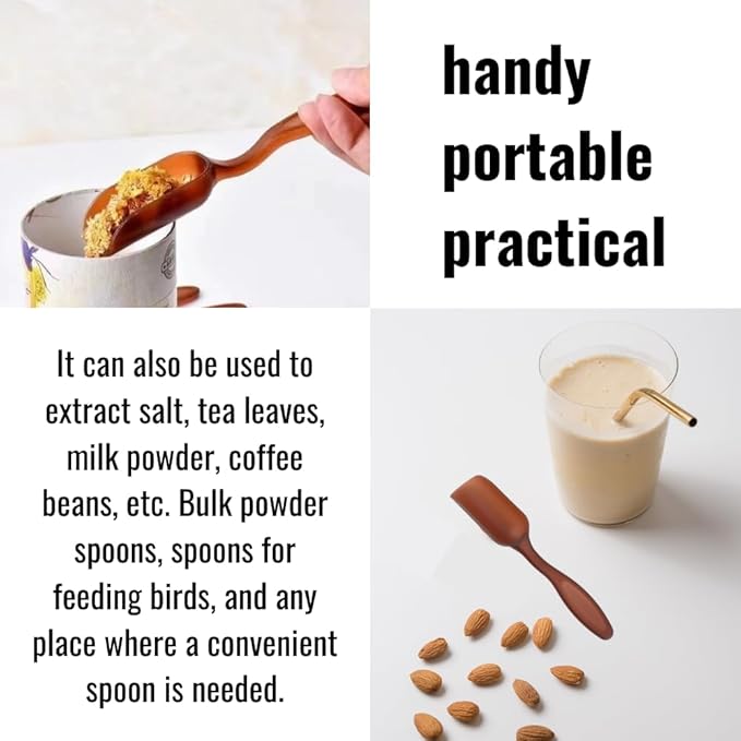 10Pcs NINGDAN Mini Shovel,Plastic Mini Gardening Shovel Spoons Soil Scoops,Cultivation Digging Transplanting Tools for Succulents Potted Flowers,Milk Powder/Coffee Beans Scoops (All Yellow)