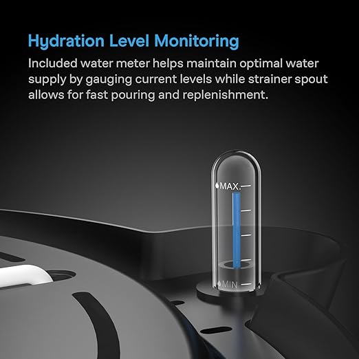 AC Infinity Self-Watering Fabric Pot Base XL, 4-Pack Auto-Irrigation Water Delivery System with Reservoir Meter, Extra Large Elevated Plant Saucers for Indoor Grow Tents, Greenhouses, Outdoor Gardens