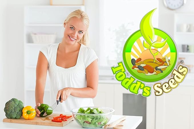 Todd's Seeds Sprouting Seeds Radish Mix, Daikon Radish and Red Rose Radish, Non-GMO, Chemical Free, High Germination (1/4 Pound)