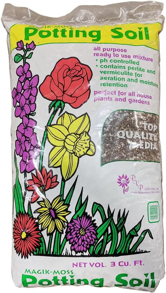 Magik-Moss Potting Soil, 3 cu ft