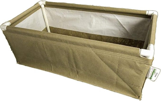 Grassroots Fabric Pots Raised Beds (2' x 4' w/Blumat Irrigation Kit)