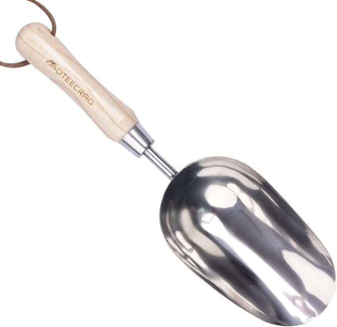 Soil Scoop Multipurpose Garden Scoop for Potting, Transplanting and Outdoor Use in Shop, Bar, Restaurant, Kitchen, Tea Shop