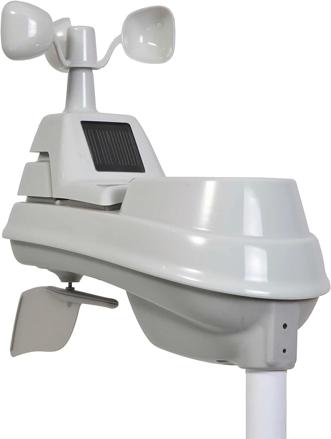 AcuRite Iris (5-in-1) Indoor/Outdoor Wireless Weather Station for Indoor and Outdoor Temperature and Humidity, Wind Speed and Direction, and Rainfall with Digital Display (01512M)