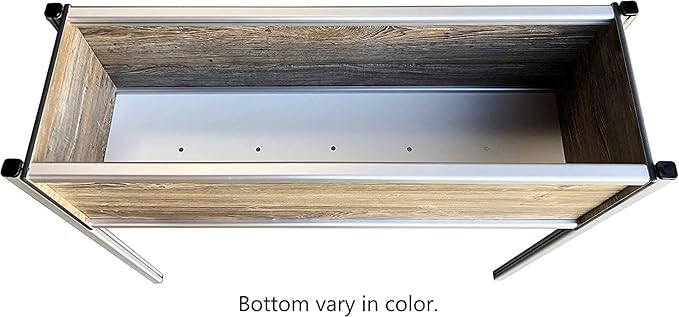 Foreman Raised Garden Bed with Legs- Outdoor Garden Box- Outdoor Planter- 36”Lx12”Wx25”H Elevated Planter Box for Backyard Patio Balcony, Amaretto