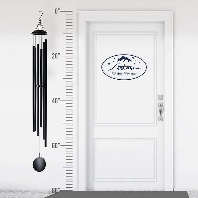 ASTARIN 74 Inch Extra Large Wind Chimes for Outside, Wind Chimes Outdoor Deep Tone,Windchimes Outdoors for Patio, Garden, Porch, Yard