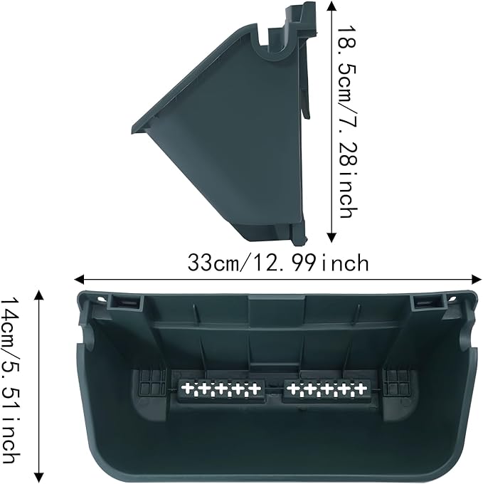 Self Watering Outdoor Wall Mounted Planter Vertical Garden with 16 Pockets Plastic Plant Grow Pots for Hanging Flower Herbs Vegetables Home Indoor Outdoor Green