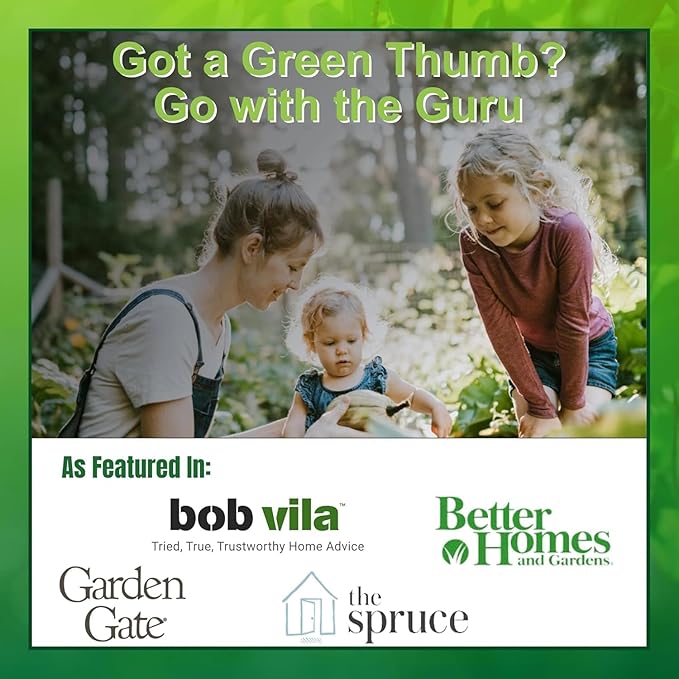 GARDEN GURU Ergonomic Garden Snips Clippers – Professional Hand Pruner Pruning Shear with Comfort Grip Handles for Gardening Trimming and Yard Work – High Carbon Steel - 1 Case (100 Pcs)