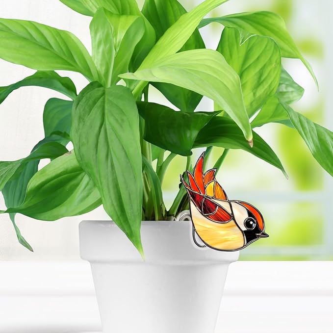 Hanging Planters for Indoor Outdoor Plants – Hummingbird Design Hanging Plant Pots, Rustic Farmhouse Garden Decor for Porch Balcony Yard, Decorative Flower Baskets & Unique Gifts for Mom (21)