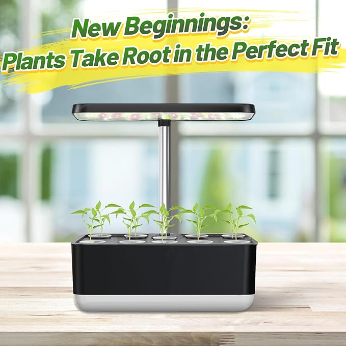 Alphatool Grow Baskets Compatible with AeroGarden - 50 Pcs Hydroponic Baskets, Seed Starters Pods Replacement for Improving Germination Rate Speed, Seeds Starting Kit for Indoor