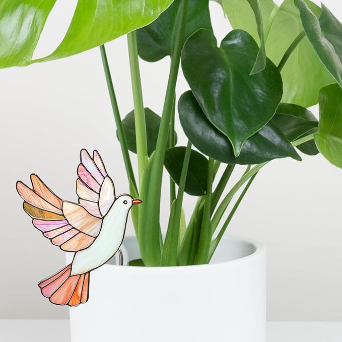 Hanging Planters for Indoor Outdoor Plants – Hummingbird Design Hanging Plant Pots, Rustic Farmhouse Garden Decor for Porch Balcony Yard, Decorative Flower Baskets & Unique Gifts for Mom (18)