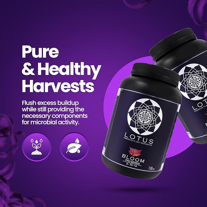 Bloom Pro Series - Hydroponic Plant Nutrients and Fertilizer, Water Soluble Plant Food, for Coco Coir Hydro and Soil, Enhances Flowering and Fruiting, Indoor and Outdoor Grows (128oz)