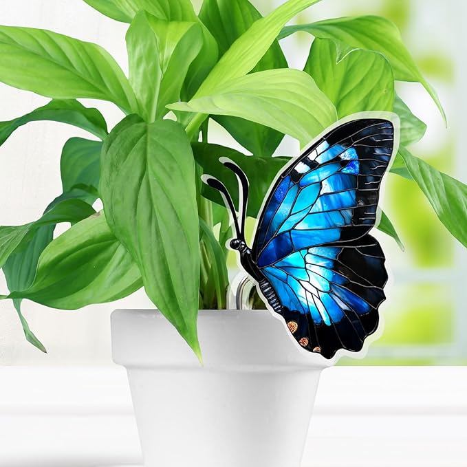 Hanging Planters for Indoor Outdoor Plants – Butterfly Design Hanging Pots, Rustic Farmhouse Garden Decor for Porch Balcony, Decorative Planters & Gift Ideas for Mom (22)