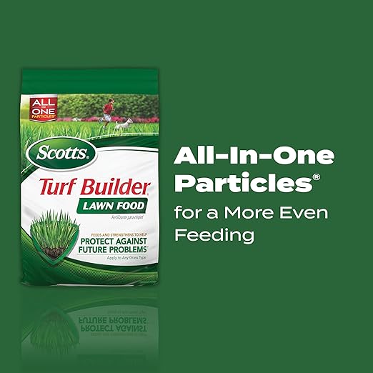 Scotts Turf Builder Lawn Food - Fertilizer for All Grass Types, 15,000 sq. ft., 37.50 lbs.