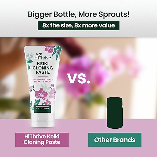 2oz Keiki Paste for Plants - Up to 150 Applications, Keiki Cloning Paste for Plants to Grow Orchids Baby Plant & New Blooms, Ideal for Orchids & Houseplants, Convenient Plant Cloning Formula