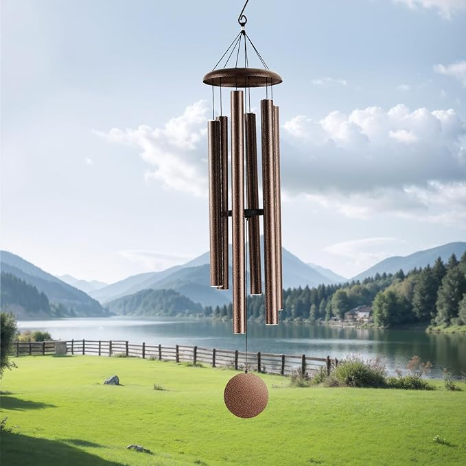 VEVOR 50" Deep Tone Wind Chimes for Outside – Large Memorial Wind Chimes, Sympathy Gifts for Loss of Loved One, Mother, Father, Outdoor Decor for Garden, Patio, Yard, Soothing Melodic Tones