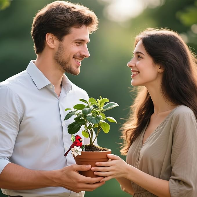 Hanging Planters for Indoor Outdoor Plants – Hummingbird Design Hanging Plant Pots, Rustic Farmhouse Garden Decor for Porch Balcony Yard, Decorative Flower Baskets & Unique Gifts for Mom (10)