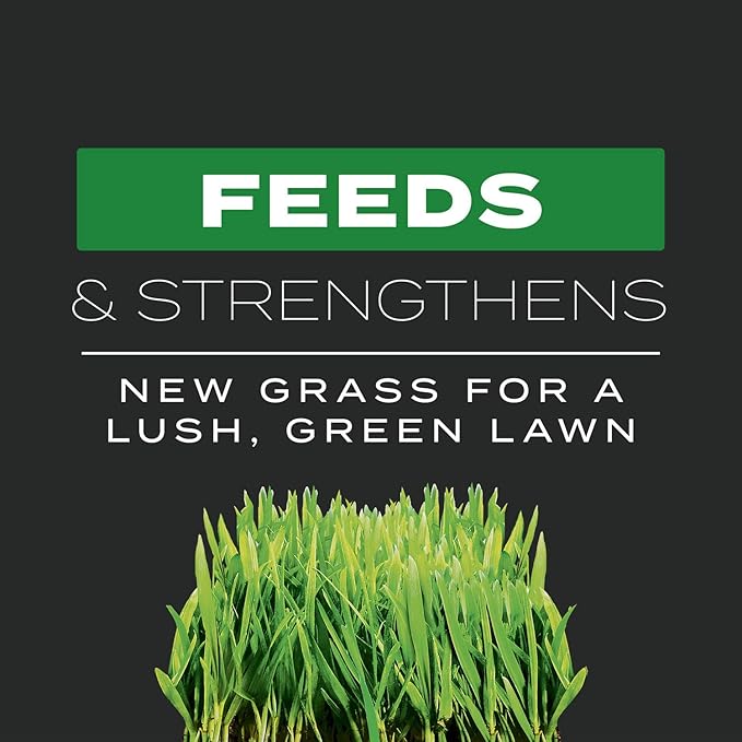 Scotts Turf Builder Triple Action Built for Seeding - Weed Preventer Plus Fertilizer, 4,000 sq ft (2-Pack)