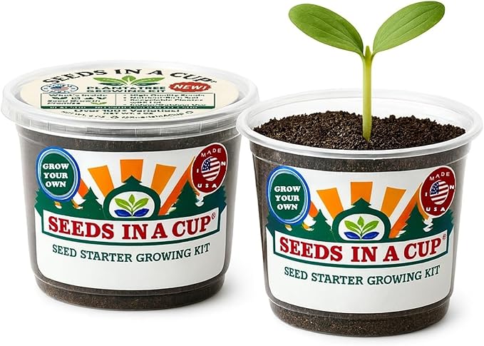 Spearmint Grow Kit – Indoor Herb Garden Starter Set with Non‑GMO Spearmint Seeds, Soil & Cup – Easy Spring Planting Gift for Beginners, Kids & Home Kitchens