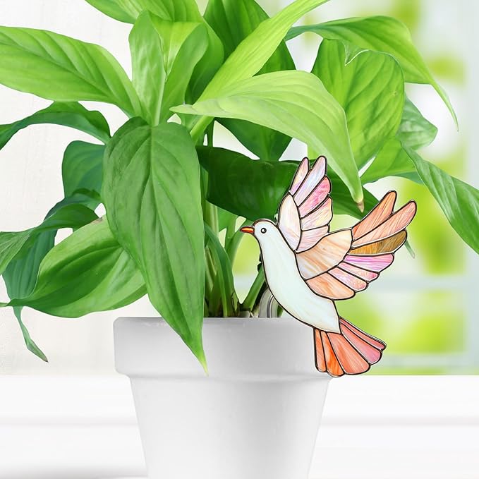 Hanging Planters for Indoor Outdoor Plants – Hummingbird Design Hanging Plant Pots, Rustic Farmhouse Garden Decor for Porch Balcony Yard, Decorative Flower Baskets & Unique Gifts for Mom (18)