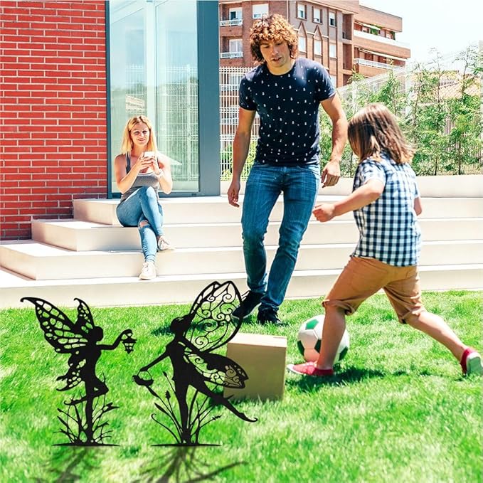 Decorative Garden Stakes, Fairy Garden Statues for Home and Garden (24)