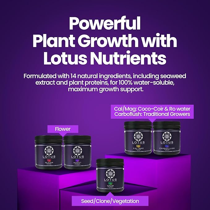 Bloom Pro Series - Hydroponic Plant Nutrients and Fertilizer, Water Soluble Plant Food, for Coco Coir Hydro and Soil, Enhances Flowering and Fruiting, Indoor and Outdoor Grows (128oz)