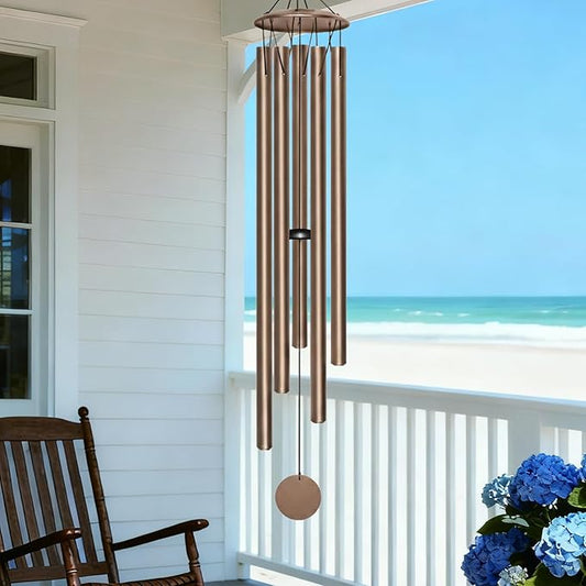 Large Wind Chimes for Outside Deep Tone, 65" Deep Tone Wind Chimes for Outside Porch Garden Patio Balcony Memorial Room Decor, Memorial Sympathy Gift for Loss of Loved One