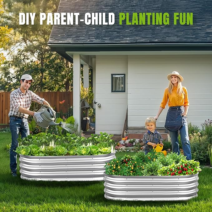 Sponvatt Raised Garden Bed (4x2x1Ft)