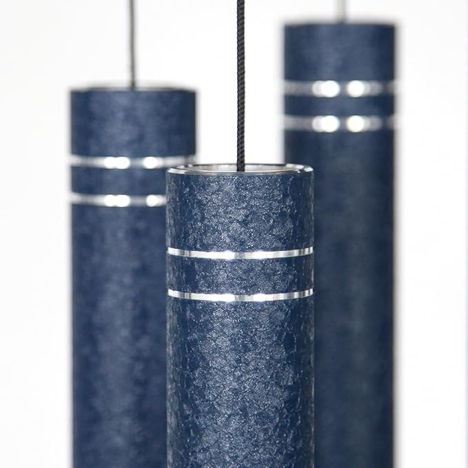 Arabesque by Wind River - 50 inch Sapphire Wind Chime for Patio, Backyard, Garden, and Outdoor décor (Aluminum Chime) Made in The USA