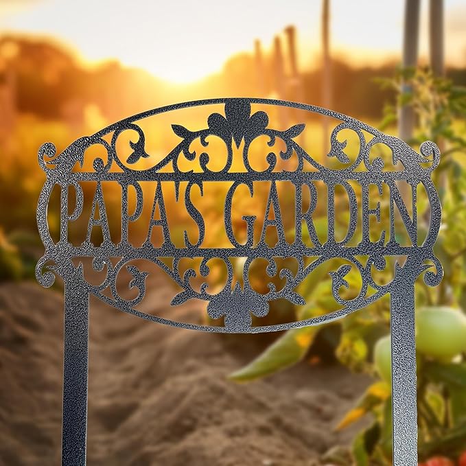 Decorative Custom Garden Sign