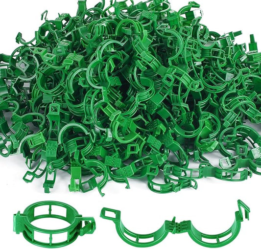 200PCS Green Plant Support Clips, Tomato Clips, Garden Clips, Trellis Clips, Vine Clips for Climbing Plants to Prevent Tomatoes from Pinching or Falling Off