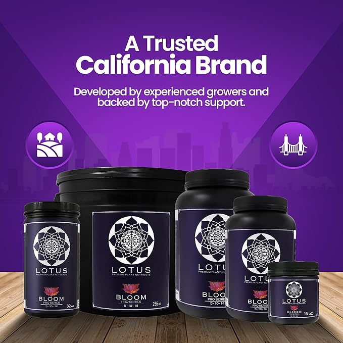 Bloom Pro Series - Hydroponic Plant Nutrients and Fertilizer, Water Soluble Plant Food, for Coco Coir Hydro and Soil, Enhances Flowering and Fruiting, Indoor and Outdoor Grows (128oz)